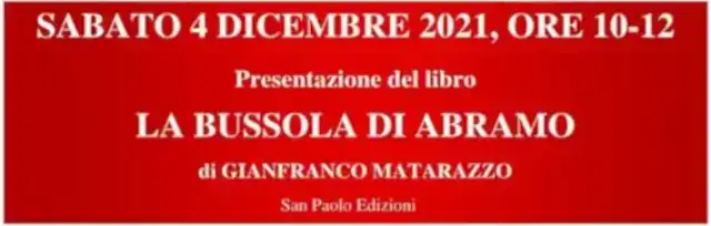 Presentazione libro La bussola di Abramo - Palermo 2021