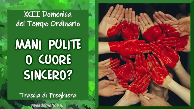 Mani pulite o cuore sincero